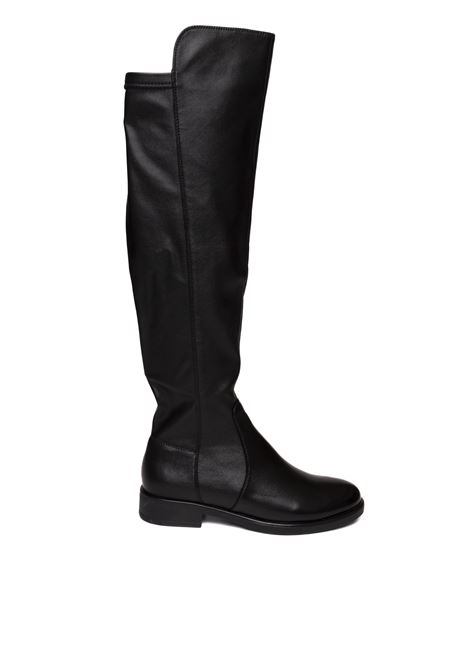 Black stretch boot UMA PARKER NEW YORK | 4360224NAPPA-NERO